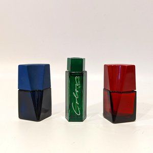 Vintage Miniature Eau De Toilette Perfume Sample Bottles - Lot of 3